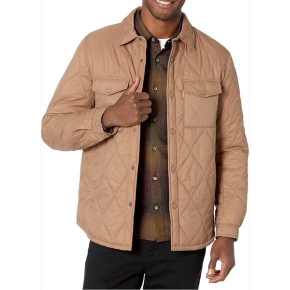 Calvin Klein Other - Calvin Klein Men's Diamond Quilted Shirt Jacket M